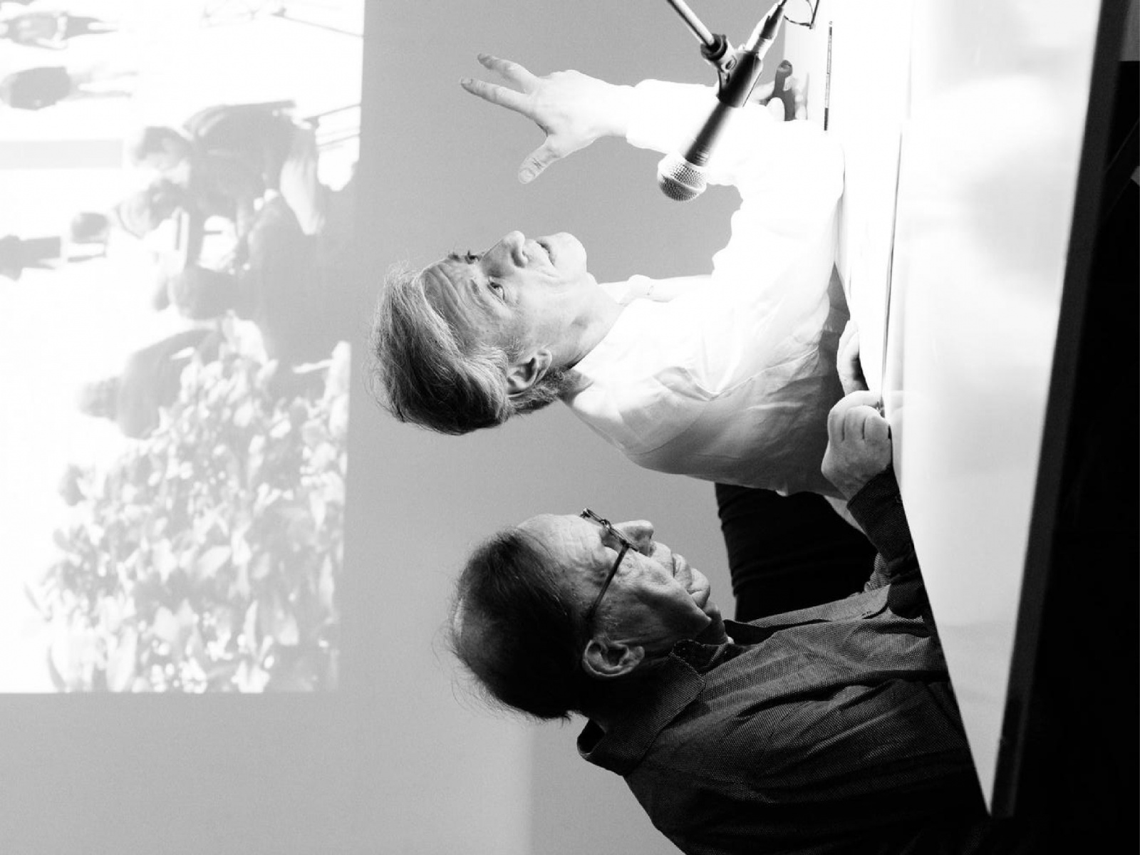 horizonte, Gespräch mit Florian Beigel &Philip Christo, Bild: Samuel Solazzo, Weimar