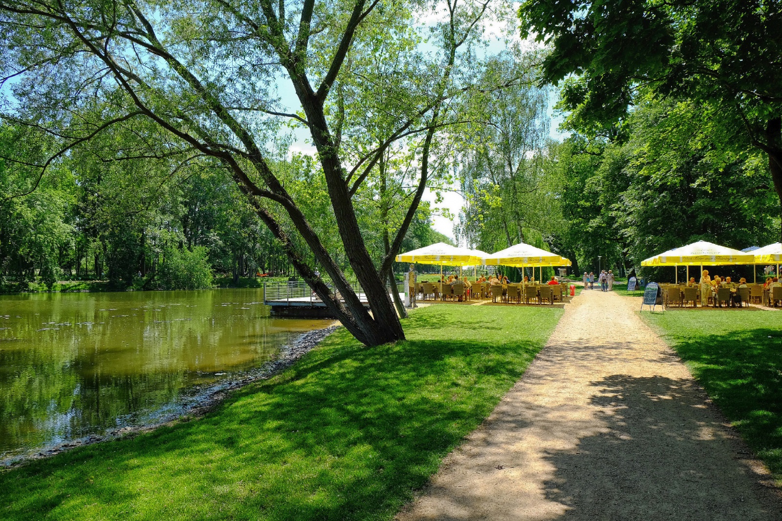 Gartendenkmal Apolda, naturnahe Ufergestaltung, Bild: Veronika v. Bechtolsheim