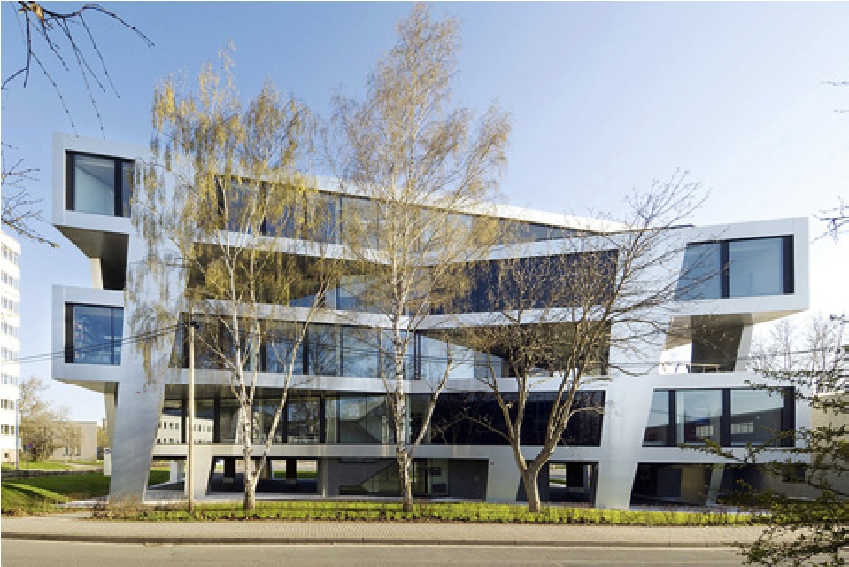 Forschung- und Entwicklungsgebäude der Göpel electronic GmbH in Jena, Bild: Ester Havlova, Prag
