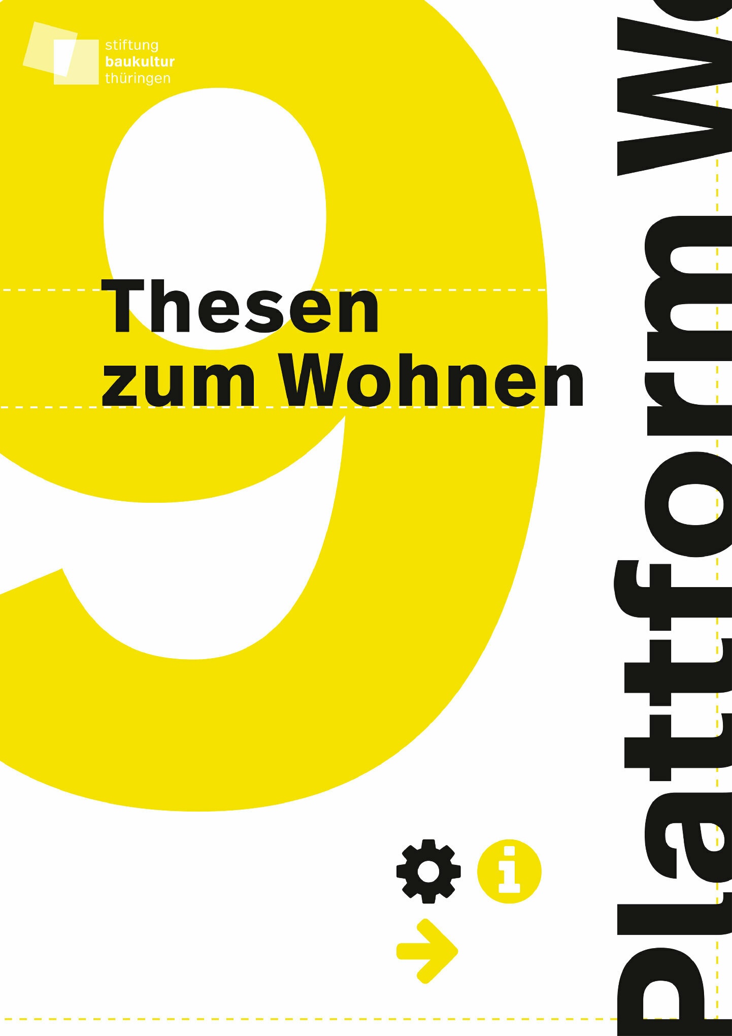 Cover, Neun Thesen zum Wohnen, Bild: Anja Waldmann, Weimar